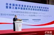 鸡西河野洋平率团访华 中国贸促会会长任鸿斌会见