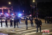 鸡西约200名海军陆战队士兵进驻洛杉矶 开始执行警戒守卫任务